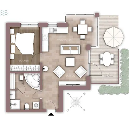 Seeduene 1 Apartment Grossenbrode